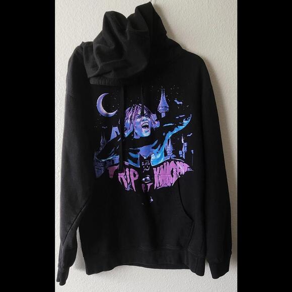 Trippie Redd Bat Scream Hoodie Size SMALL